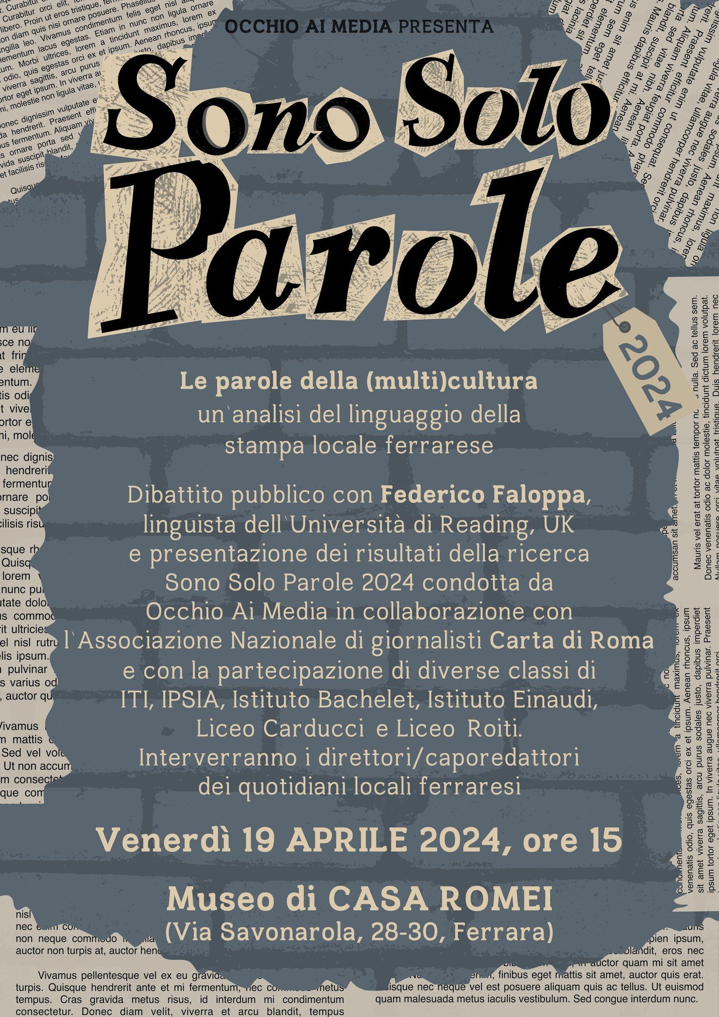 locandina sono solo parole